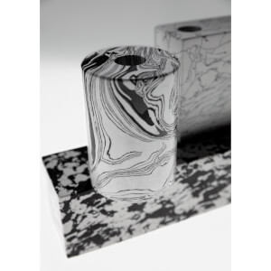 Tom Dixon Swirl Black & White Candelabra