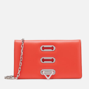 SALAR Women's Trini Cross Body Bag - Coral