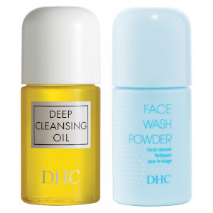 DHC The Refreshing Japanese Double Cleanse Travel Set (Worth £9.00)