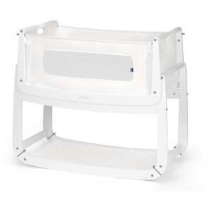 SnüzPod3 Bedside Crib - White