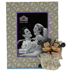Disney Traditions Mickey and Minnie Wedding Frame 18.0cm