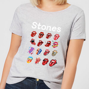 Rolling Stones No Filter Tongue Evolution Women's T-Shirt - Grey