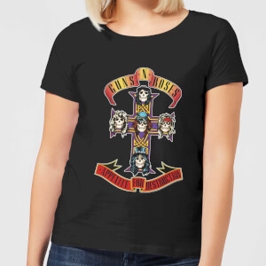 Guns N Roses Appetite For Destruction Women's T-Shirt - Black