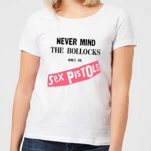Sex Pistols Never Mind The B*llocks Women's T-Shirt - White