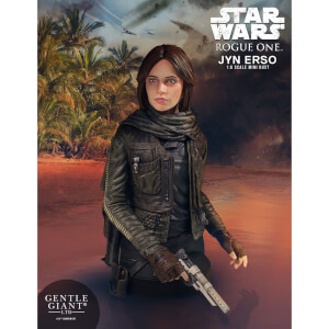 Mini-buste Jyn Erso (Commandant Seal) de Star Wars, échelle 1:6 (16 cm) – Gentle Giant
