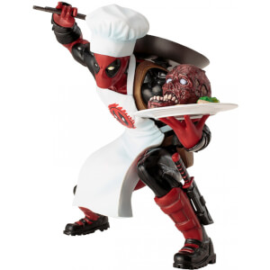 Kotobukiya Marvel Universe Cooking Deadpool ArtFX+ Statue