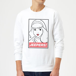 Scooby Doo Jeepers! Sweatshirt - White