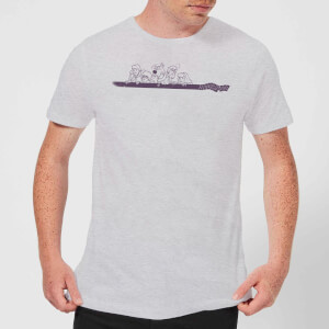 Scooby Doo Those Meddling Kids Retro Men's T-Shirt - Grey