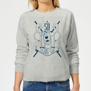 Scooby Doo Coat Of Arms Women's Sweatshirt - Grey