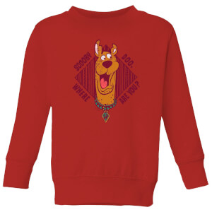 Scooby Doo Where Are You? Kids' Sweatshirt - Red