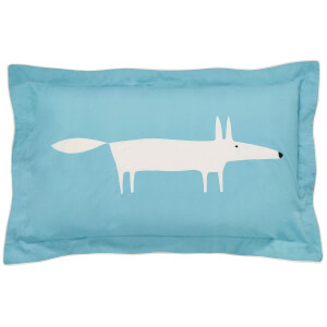 Scion Mr. Fox Oxford Pillowcase - Teal