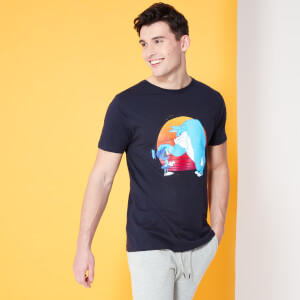Looney Tunes Kaboom! Bunny Monster T-Shirt - Bleu Marine