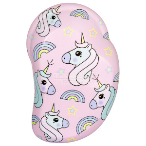 Tangle Teezer Original Mini Detangling Hairbrush - Rainbow The Unicorn Print