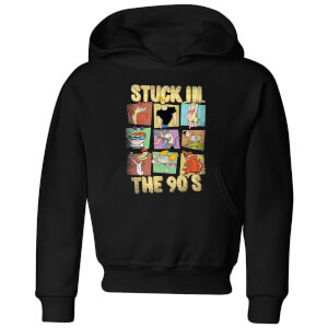 Cartoon Network Stuck In The 90s Kids' Hoodie - Black