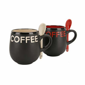 Coffee Cup with Spoon