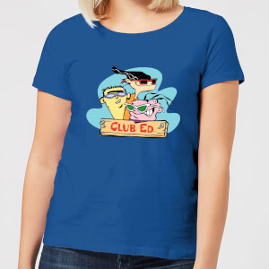 Ed, Edd n Eddy Club Ed Women's T-Shirt - Royal Blue