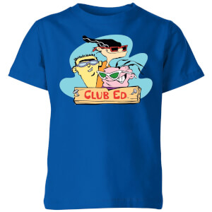 Ed, Edd n Eddy Club Ed Kids' T-Shirt - Royal Blue