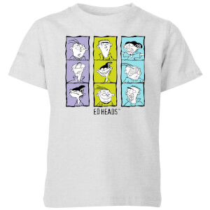 Ed, Edd n Eddy Heads Kids' T-Shirt - Grey