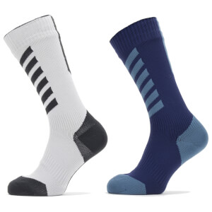 Sealskinz Cold Weather MTB Mid Length Socks with Hydrostop