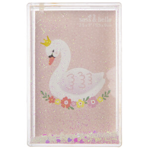 Sass & Belle Freya Swan White Heart Confetti Photo Frame