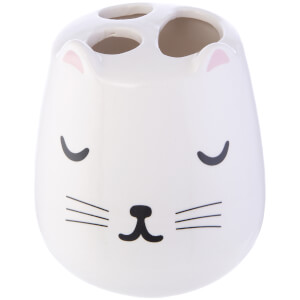 Sass & Belle Cutie Cat Toothbrush Holder