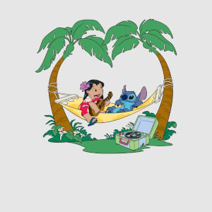Disney Lilo And Stitch Play Some Music Women's Sweatshirt - Grey