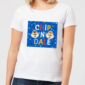 Disney Chip N' Dale Women's T-Shirt - White