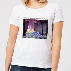 Disney Sleeping Beauty I'll Be There In Five Women's T-Shirt - White