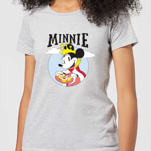 Disney Mickey Mouse Queen Minnie Women's T-Shirt - Grey