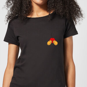 Disney Mickey Mouse Backside Women's T-Shirt - Black