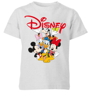 Mickey Mouse Disney Crew Kids' T-Shirt - Grey