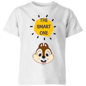 Disney Chip 'N' Dale The Smart One Kids' T-Shirt - White