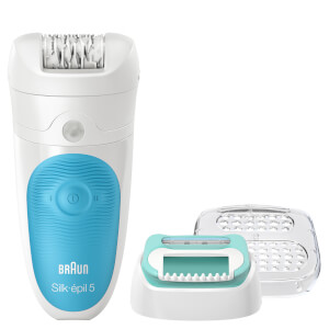 Braun Silk-épil 5-511 Wet and Dry Epilator - White/Blue