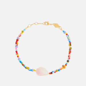 Anni Lu Women's Alaia Baroque Pearl Bracelet - Multi