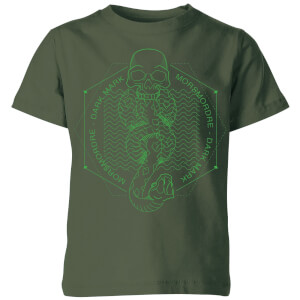 Harry Potter Morsmordre Dark Mark Kids' T-Shirt - Forest Green