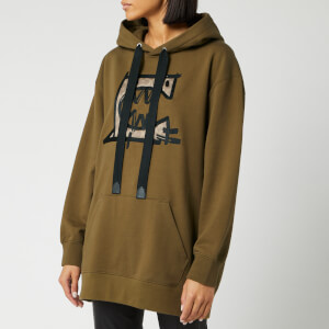 Coach 1941 Women's Guang Yu Signature Block Rexy Oversized Hoody - Moss