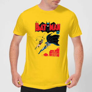 Batman Batman Issue Number One Men's T-Shirt - Yellow