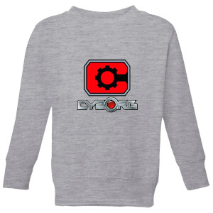 Justice League Cyborg Logo Kids' Sweatshirt - Grey