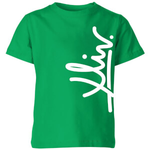 How Ridiculous XLIV Script Vertical Kids' T-Shirt - Kelly Green