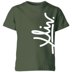How Ridiculous XLIV Script Vertical Kids' T-Shirt - Forest Green