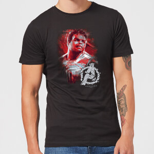 Avengers Endgame Hulk Brushed Men's T-Shirt - Black
