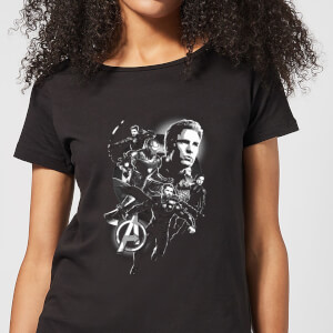 Avengers: Endgame Mono Heroes dames t-shirt - Zwart