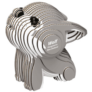 Eugy Wolf 3D Craft Kit