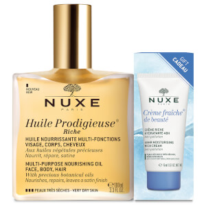 NUXE Huile Prodigieuse Riche with Crème Fraiche Riche (Worth £40.75)