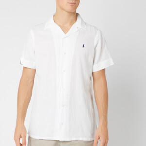 Polo Ralph Lauren Men's Camp Collar Shirt - White