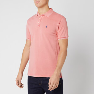 Polo Ralph Lauren Men's Towelling Polo Shirt - Red Sky