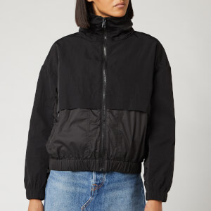 KENZO Women's Nylon Technical Outerwear Mix Jacket - Black
