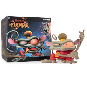 Kidrobot Best Fiends CNY ""Wu"" the Tarsier Monkey 8 Inch Vinyl Figure
