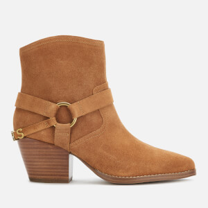 MICHAEL MICHAEL KORS Women's Goldie Suede Western Boots - Acorn