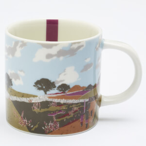 Joules White Walk Mug